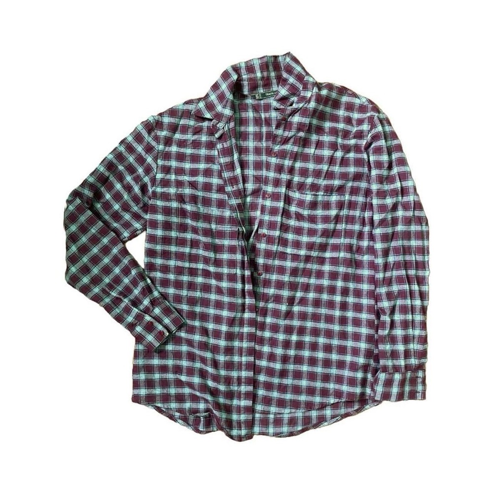 Women’s Oversized Plaid Shirt